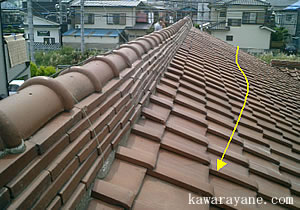 粘土屋根瓦 J型